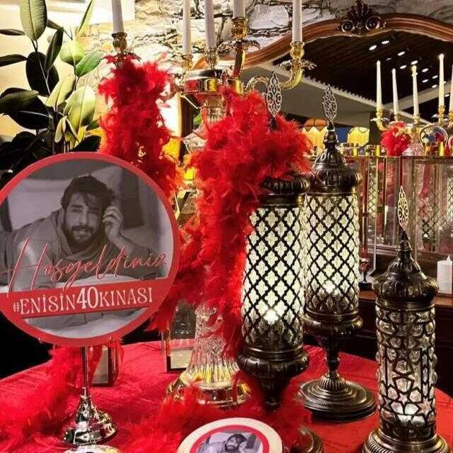 Enis Arıkan 40încı yaşını kutladı, Camdaki Kız ekibi onlarca altın taktı