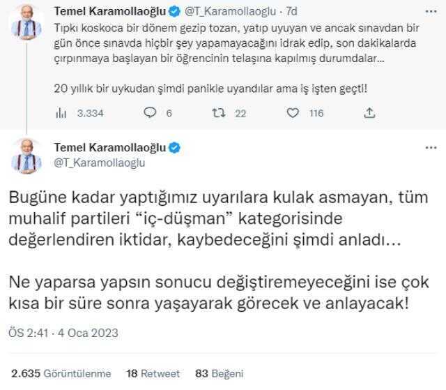 Erdoğan'ın memur ve emekli maaşlarını yüzde 30'a yükseltmesine muhalefetten ilk tepki