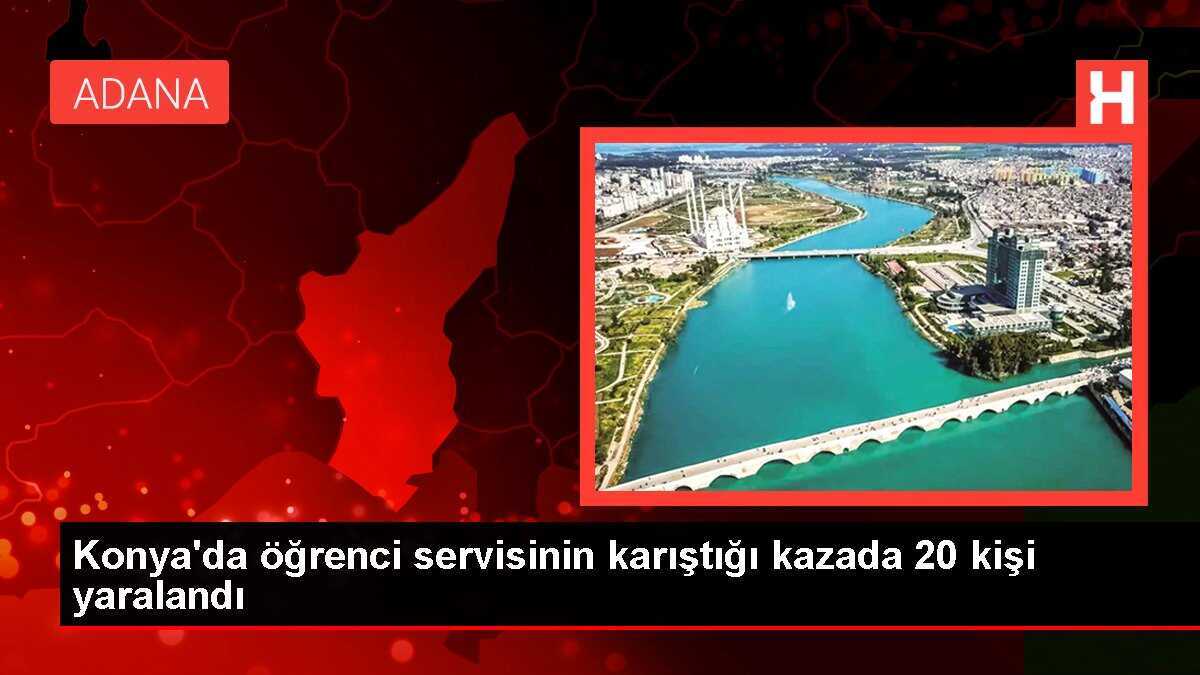 Öğrenci servisi 2 tırla çarpıştı! Kazada 20 kişi yaralandı
