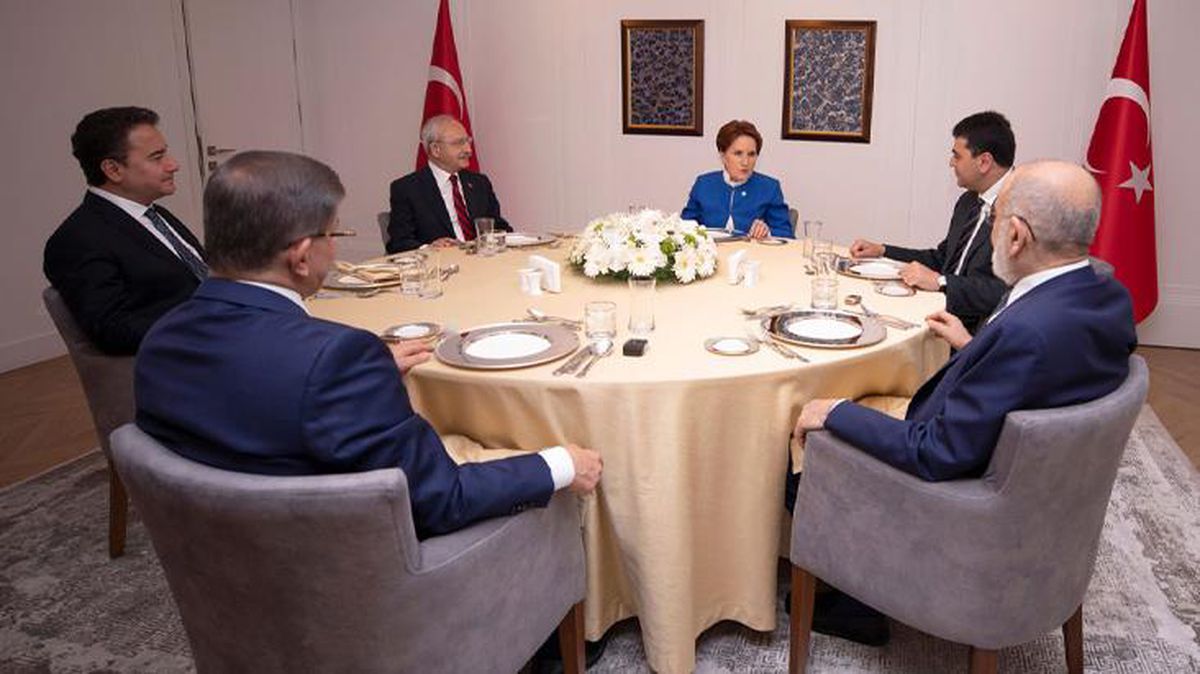 6'lı masanın toplantısı sona erdi! Herkes adayın kim olacağını merak ediyor