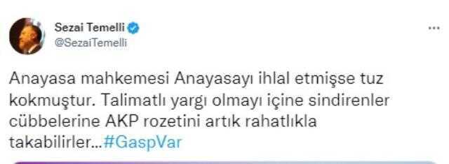Hazine yardımı kesilen HDP'den ilk tepki! Hükümete bir mesajları var