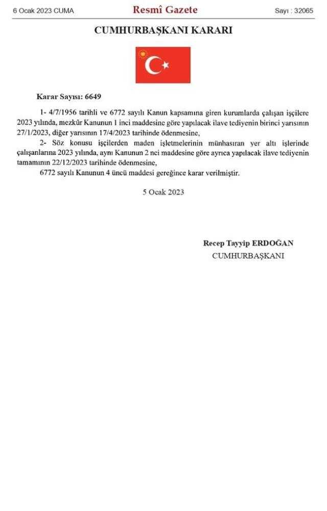 2023 ilave tediyeleri ne zaman yatacak? ilave Tediye ne demek? ilave Tediye kimlere verilir?