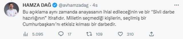 AK Parti'den Davutoğlu'nun 6'lı Masa'nın yönetim modeliyle ilgili sözlerine tepki: Sivil darbe hazırlığının itirafı