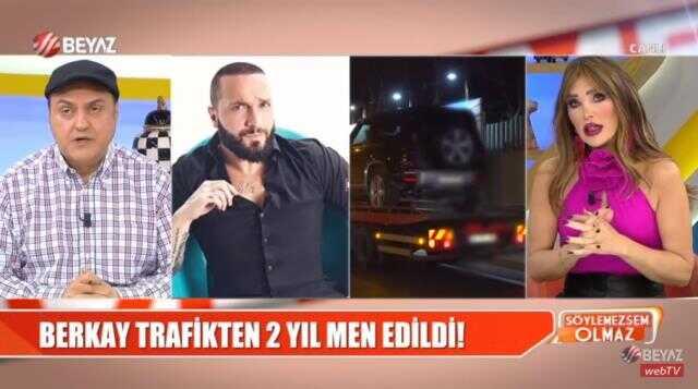 Alkollüyken polis çevirmesine takılan Berkay Şahin, 2 yıl trafikten men edildi Alkollüyken polis çevirmesine takılan Berkay Şahin, 2 yıl trafikten men edildi