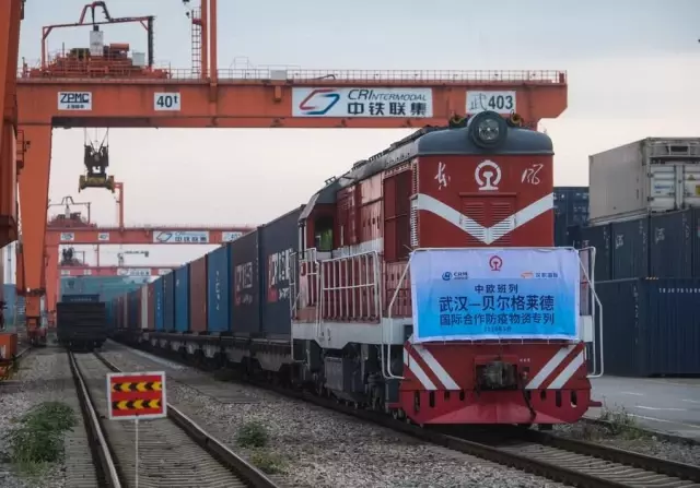 Çin'in Wuhan Kentinden Kalkan 2022'de Çin-Avrupa Yük Treni Seferleri Hızla Arttı Çin'in Wuhan Kentinden Kalkan 2022'de Çin-Avrupa Yük Treni Seferleri Hızla Arttı