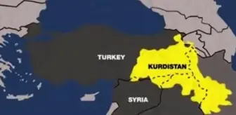 Fransa televizyonunda skandal harita! Türkiye'nin Doğu ve Güneydoğu bölgelerini farklı bir yere aitmiş gibi gösterdiler
