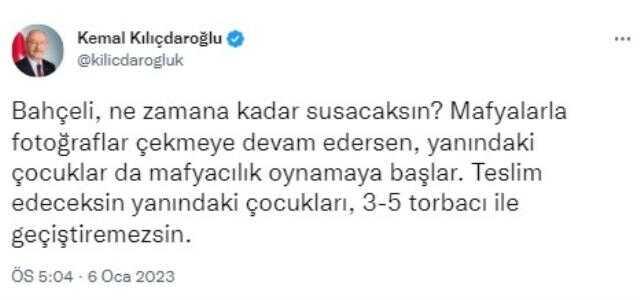 Kılıçdaroğlu, Sinan Ateş cinayetiyle ilgili Bahçeli'yi hedef aldı: Teslim edeceksin yanındaki çocukları