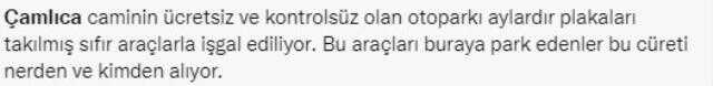 Çamlıca Camii otoparkında çok sayıda sıfır araç görüntülendi! Herkes aynı soru