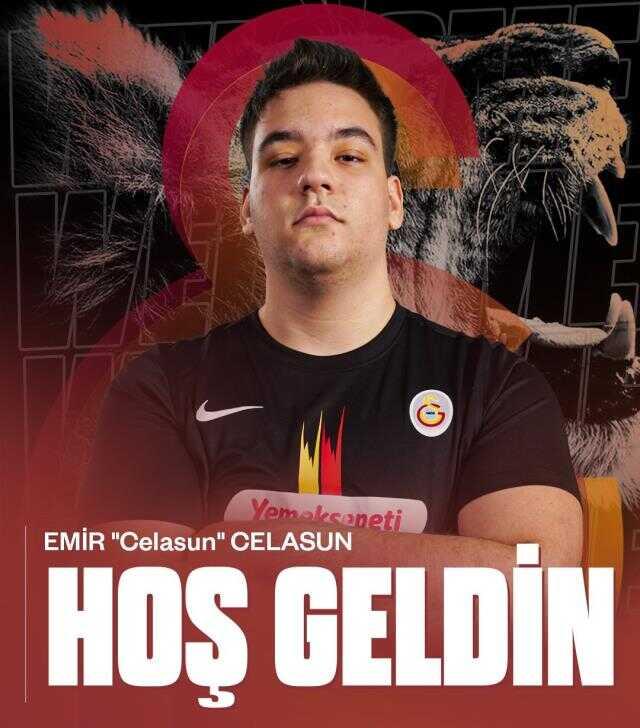 Emir 'Celalsun' Celalsun, FUT Esports'tan Galatasaray Espor'a transfer oldu