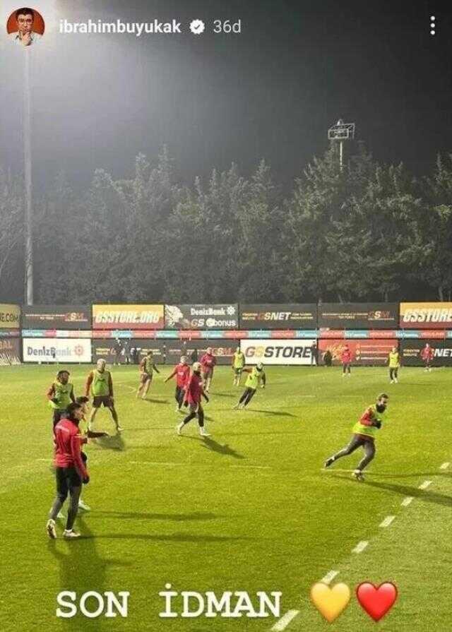 İbrahim Büyükak GS derbi paylaşımı nedir? İbrahim Büyükak ne paylaştı?