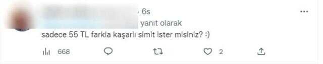 Sosyal medyayı sallayan fotoğraf! Etikette yazan fiyata kimse inanamadı: Bu simidi sadece Hülya Avşar yiyebilir