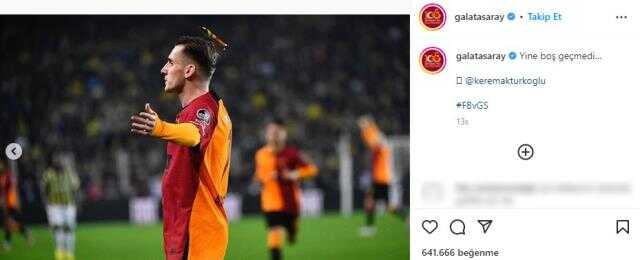 Galatasaray paylaştı! Derbide Kerem Aktürkoğlu'na tribünlerden atılan madde pes dedirtti