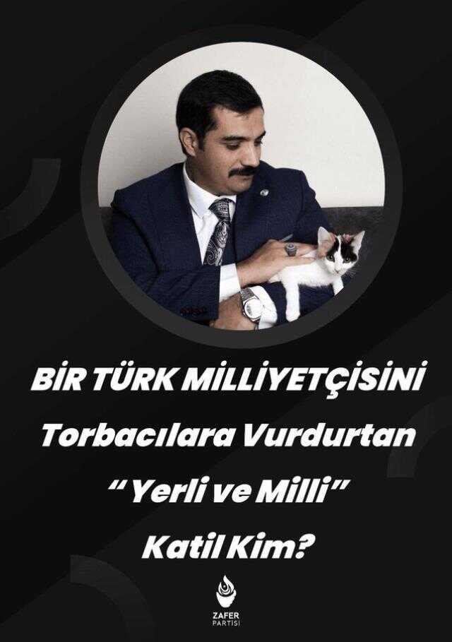 Ümit Özdağ'dan partisine Sinan Ateş talimatı! Hazırlanan afiş tüm il binalarına asılacak Ümit Özdağ'dan partisine Sinan Ateş talimatı! Hazırlanan afiş tüm il binalarına asılacak
