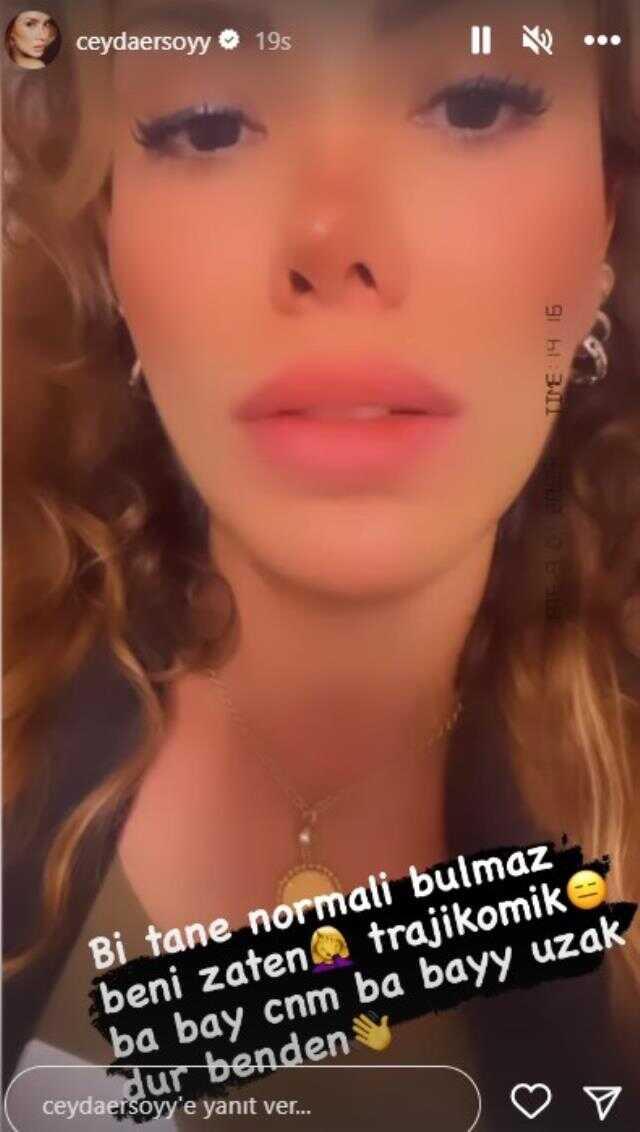 Skandallarla gündeme gelen Ciciş Ceyda Ersoy'un dili koptu