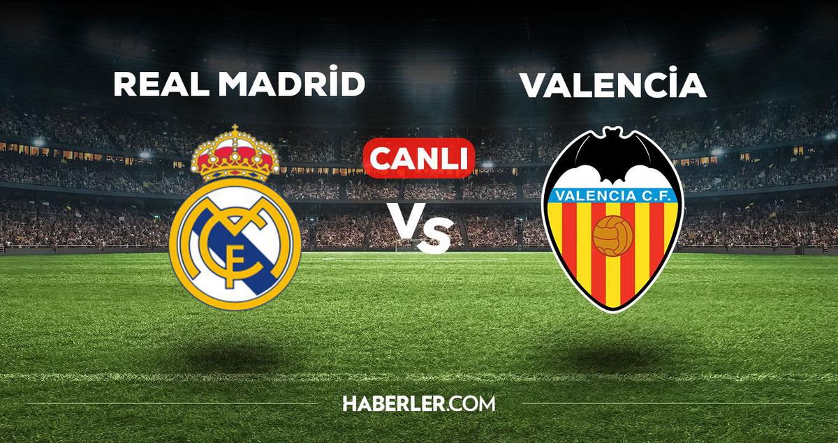 Real Madrid Valencia maçı CANLI izle! Real Madrid Valencia maçı canlı yayın izle! Real Madrid Valencia nereden, nasıl izlenir? Madrid maçı canlı izle!