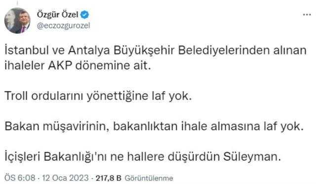 Özgür Özel'in iddialarının odağındaki Emin Şen ilk kez konuştu