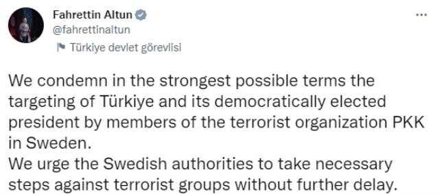 Son Dakika: Stockholm'deki skandal olayın ardından İsveç Büyükelçisi, Dışişleri'ne çağrıldı