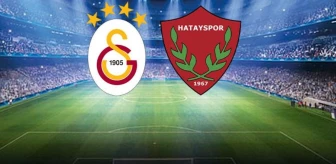 Galatasaray Hatayspor maç kadrosu ilk 11'ler! GS Hatay maçı ilk 11'ler kimler var? Galatasaray ilk 11!