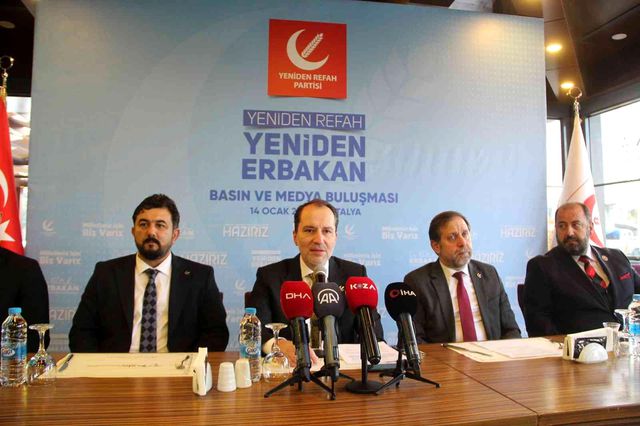Fatih Erbakan: Oy oranımız yüzde 8'in üzerinde