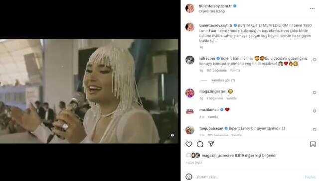Bülent Ersoy ile Pınar Kerimoğlu sosyal medyada birbirine girdi