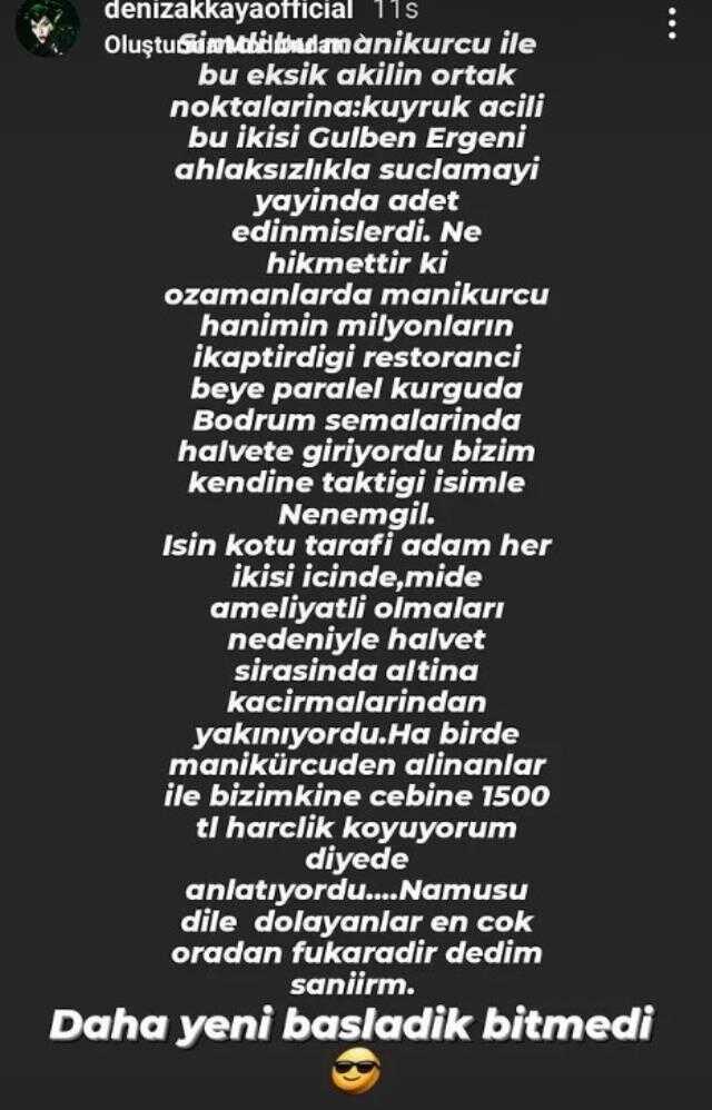 Deniz Akkaya'nın 'Halvette altına kaçırıyordu' sözünü duyan Seren Serengil Söylemezsem Olmaz sunucularına dava açtı