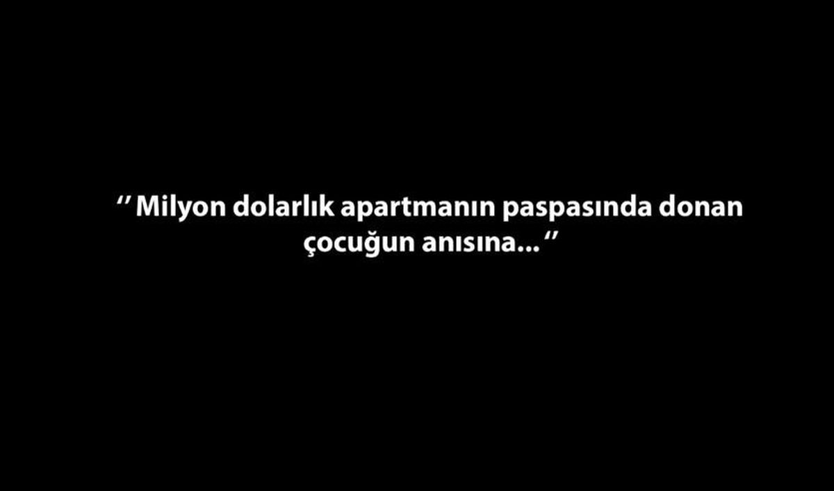 Milyon dolarlık apartmanın paspasında donan çocuk kim?