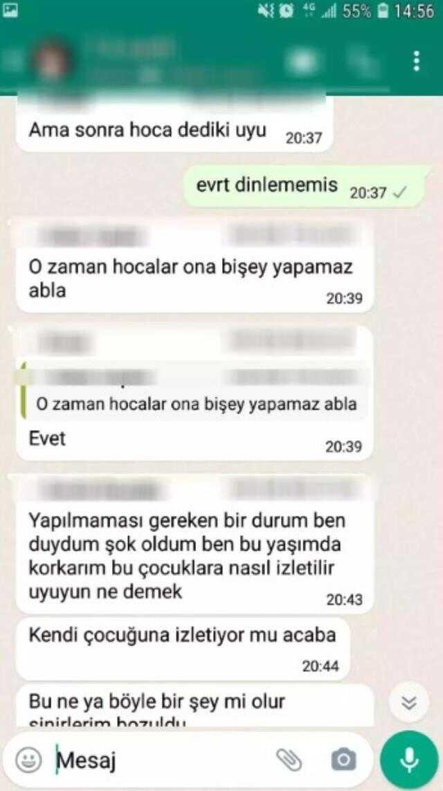Öğretmenin 7. sınıfa giden öğrencilere Siccin 4 filmini izletmesi velilerin tepkisini çekti