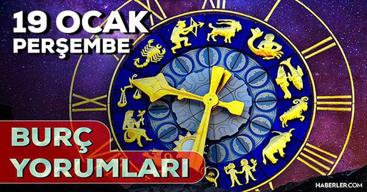 19 Ocak Burç Yorumları 2023: 19 Ocak günlük burç yorumları! Bugün burçları neler bekliyor? Aşk, Evlilik, Sağlık, Kariyer burç yorumları!
