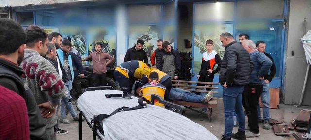 Tamiri yapılan ATV kendi kendine hareket edince olanlar oldu