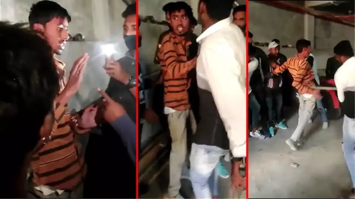 Hindistan'da yüksek lisans öğrencisi, genç bir kızla konuştuğu gerekçesiyle sopalarla dövüldü