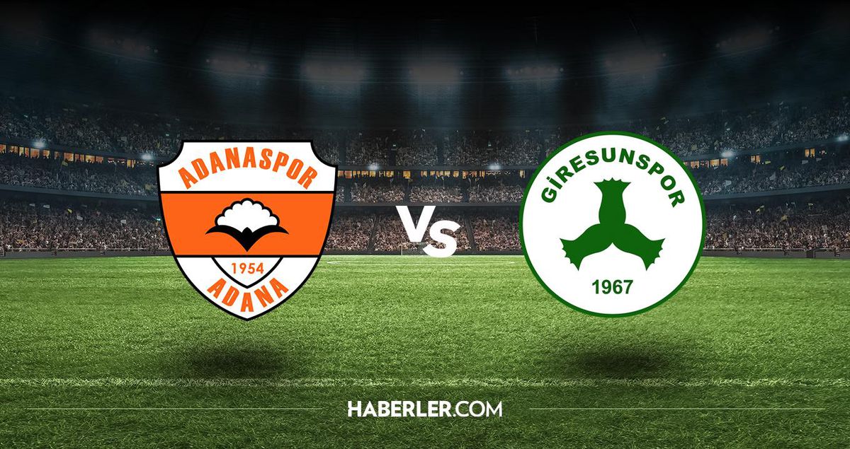 Adana Demirspor - Giresunspor maçı hangi kanalda, saat kaçta? Adana Demirspor - Giresunspor maçı CANLI şifresiz izleme linki var mı?