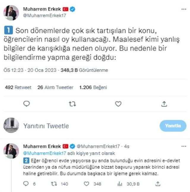 Öğrenciler nasıl oy kullanacak? CHP'li vekil tek tek anlattı Öğrenciler nasıl oy kullanacak? CHP'li vekil tek tek anlattı
