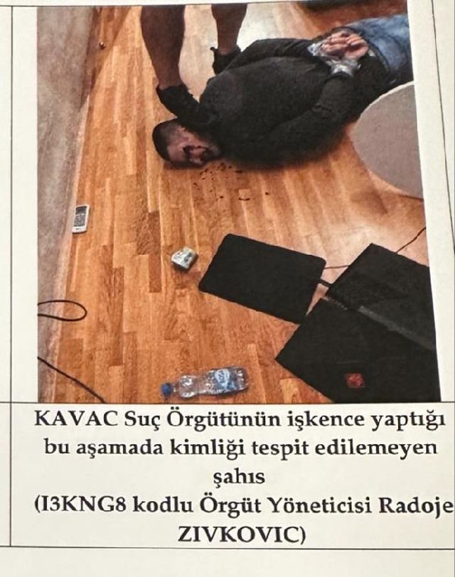 SIRP ÇETESİNİN SARIYER'DEKİ VİLLA KAZISINA NEDEN OLAN İŞKENCE FOTOĞRAFLARI