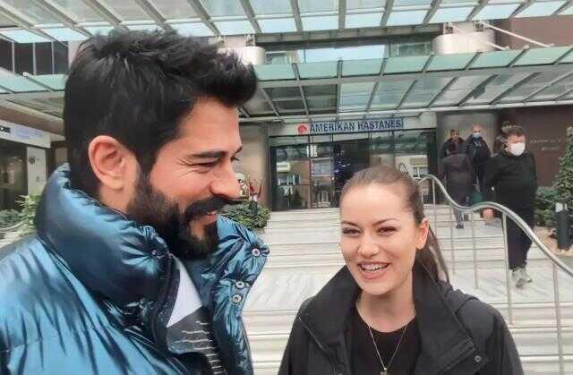 İkinci bebeğini dünyaya getiren Fahriye Evcen taburcu oldu