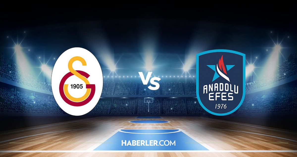 Galatasaray NEF - Anadolu Efes Basket maçı ne zaman? Galatasaray NEF - Anadolu Efes Basket maçı hangi kanalda, saat kaçta? şifreli mi?