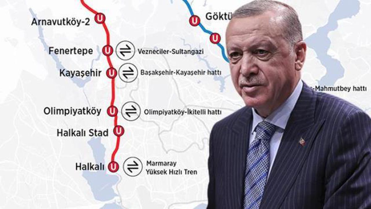 Kağıthane-İstanbul Havalimanı metrosu kaç dk sürüyor? Cumhurbaşkanı Erdoğan merak edilenleri açıkladı!