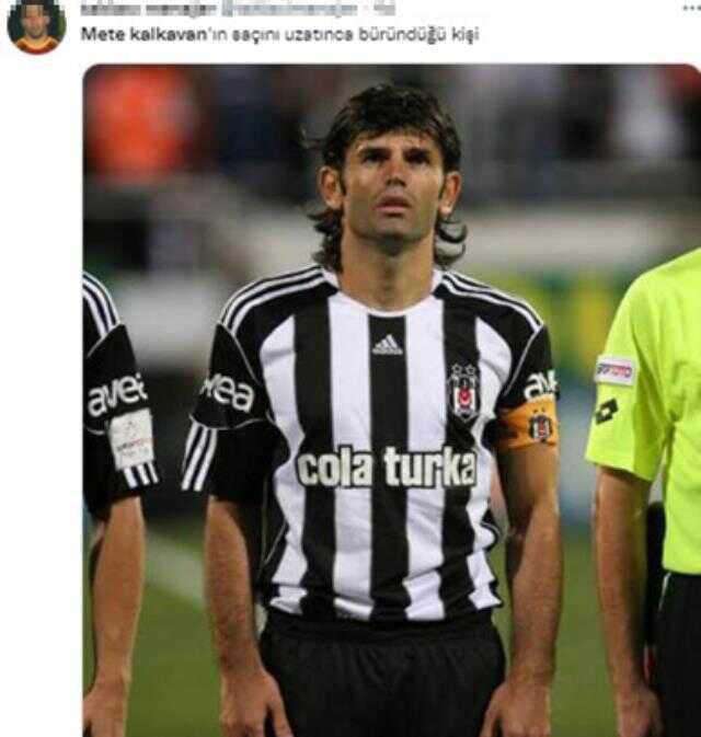 Mete Kalkavan'ın yeni imajı maçın önüne geçti! Yapılan benzetmeler gülmekten kırıp geçiriyor