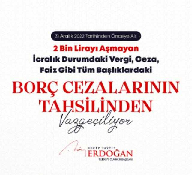 Erdoğan tek tek açıkladı! İşte Cumhuriyet tarihinin en büyük borç yapılandırma paketinin detayları