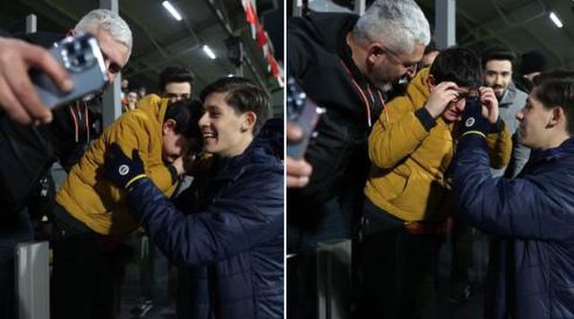 Helal olsun Arda! Yaptığı hareketle taraftarın gönlünü bir kez daha fethetti