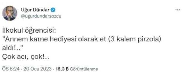 Siyasette 'Karne hediyesi' polemiği! Hamza Dağ, muhalefete sert sözlerle yüklendi