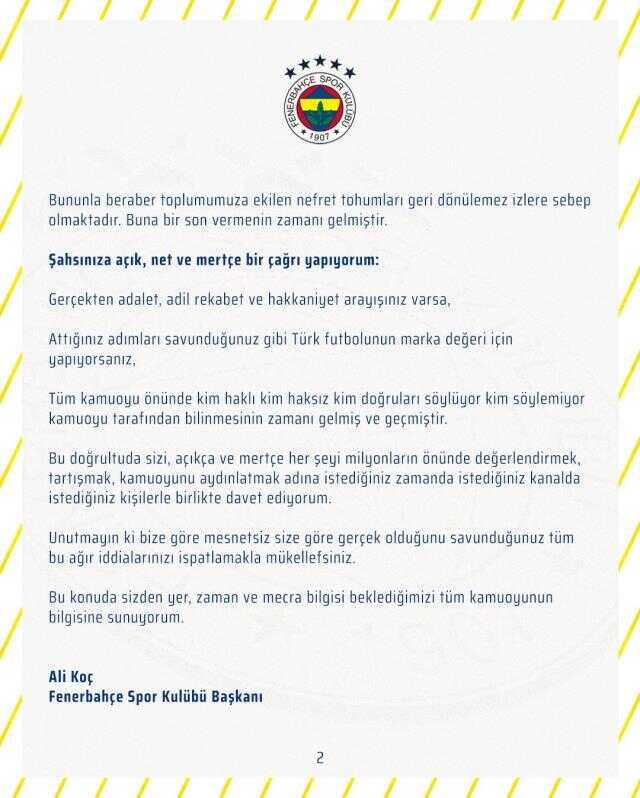 Ali Koç - Dursun Özbek tartışması ne zaman? Galatasaray Fenerbahçe (GS FB) tartışması ne zaman?