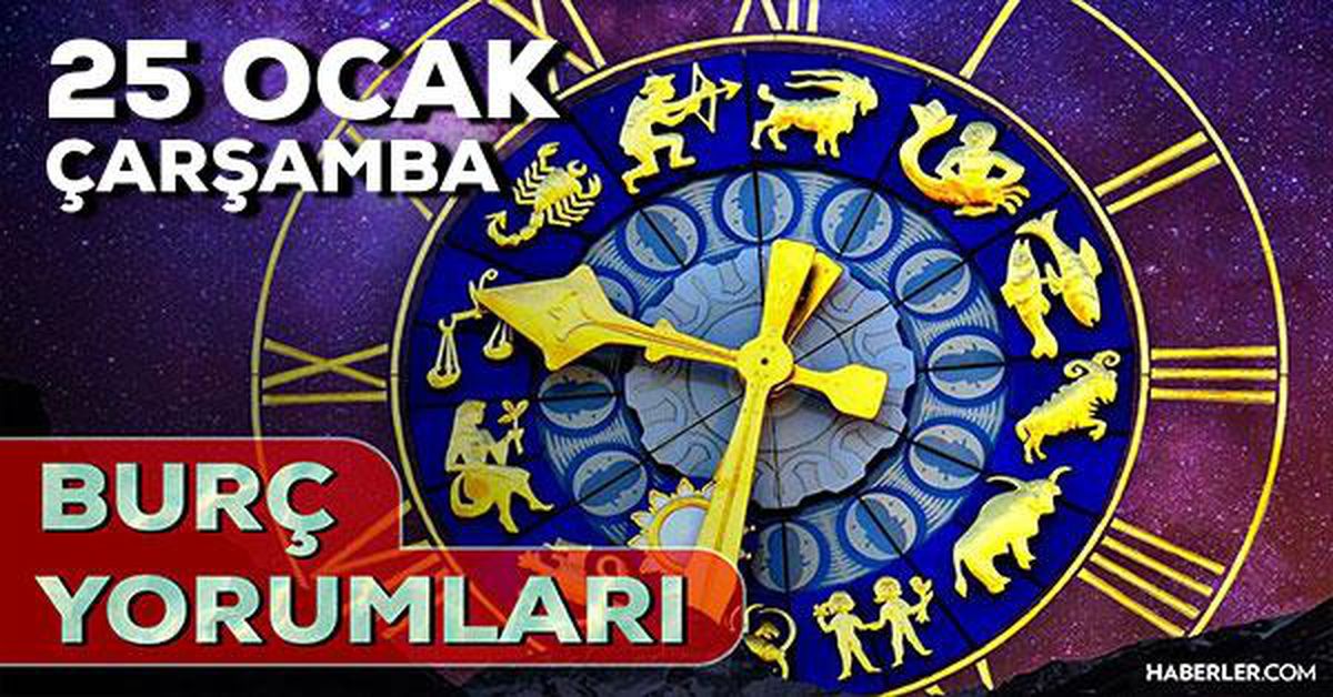 25 Ocak 2023 Burç Yorumları: 25 Ocak günlük burç yorumları! Yarın burçları neler bekliyor?