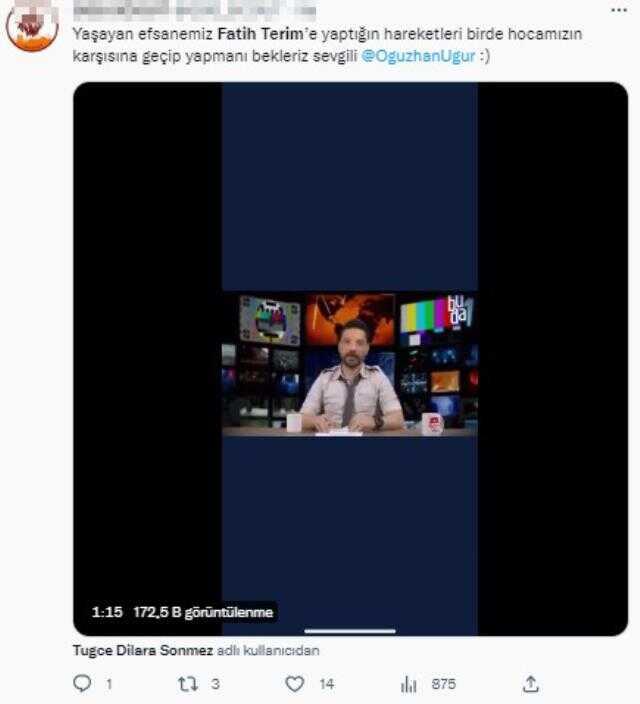 Oğuzhan Uğur bile kendi ağzından çıkanlara inanamayacak! Fatih Terim için bakın neler demiş