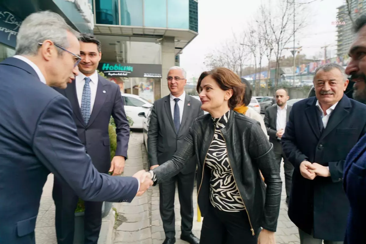 Canan Kaftancıoğlu'ndan İyi Parti'nin Yeni İstanbul İl Başkanı Coşkun Yıldırım'a Kutlama Ziyareti
