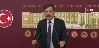 Erkan Baş, TBMM'de; 36 Gündür Grevdeki Kartonsan İşçilerinin Grev Gözcüsü Önlüğünü Giydi, İşçilerle Birlikte Onların Açıklamalarını Okudu: 'Hakkımızı...