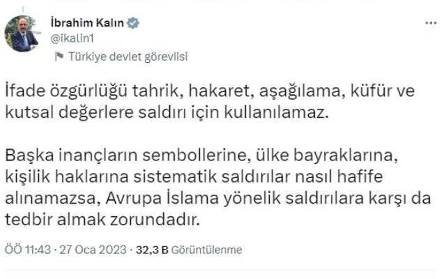 Dışişleri'nden Danimarka'ya tepki Dışişleri'nden Danimarka'ya tepki