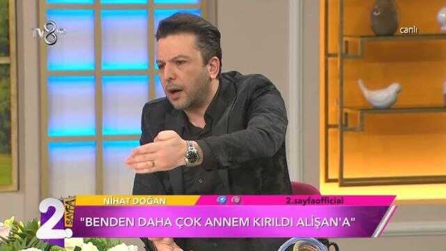 Nihat Doğan, canlı yayında Alişan'a sitem etti: Ablamın cenazesine gelmedi