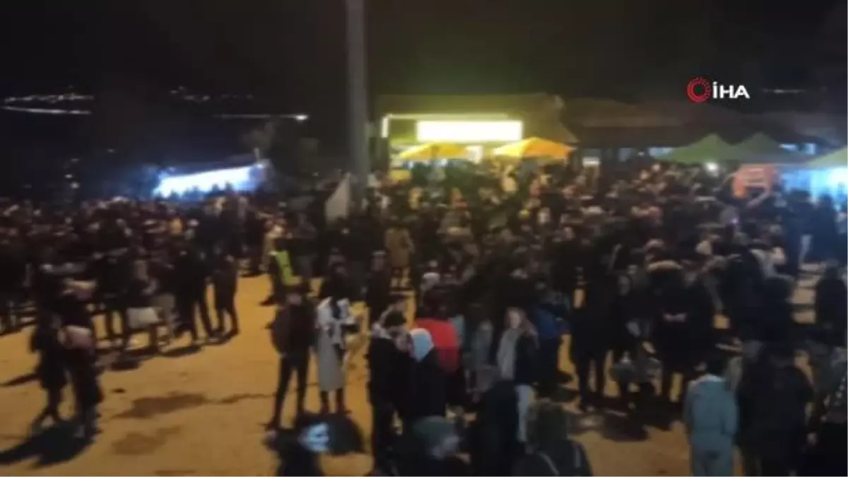 Bin yıllık gelenek 'Bocuk Gecesi' renkli görüntülere sahne oldu