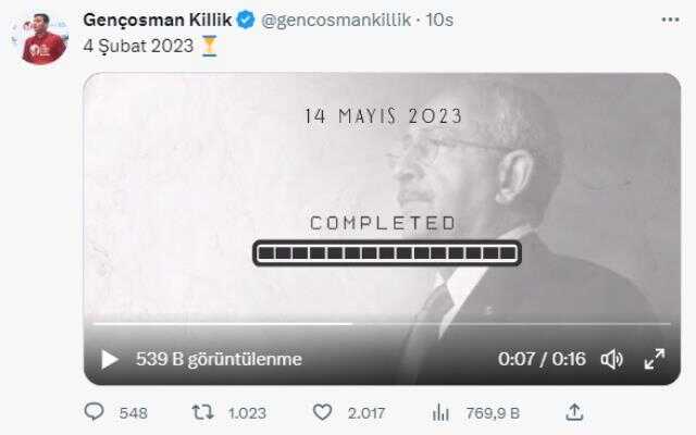 Kılıçdaroğlu 4 Şubat'ta adaylığını mı açıklayacak? Ankara, CHP'li ismin paylaşımını konuşuyor Kılıçdaroğlu 4 Şubat'ta adaylığını mı açıklayacak? Ankara, CHP'li ismin paylaşımını konuşuyor