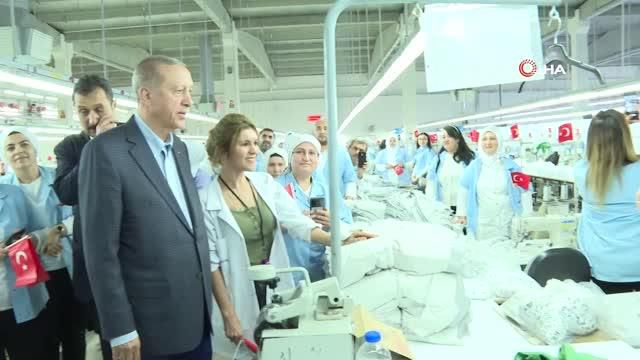 Cumhurbaşkanı Erdoğan'dan kadın istihdamı vurgusu: Cumhuriyet tarihinin rekorunu kırdık